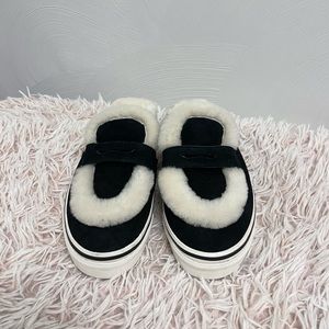Vans Style 53 DX Shearling Cozy Mule Shoe Size 7